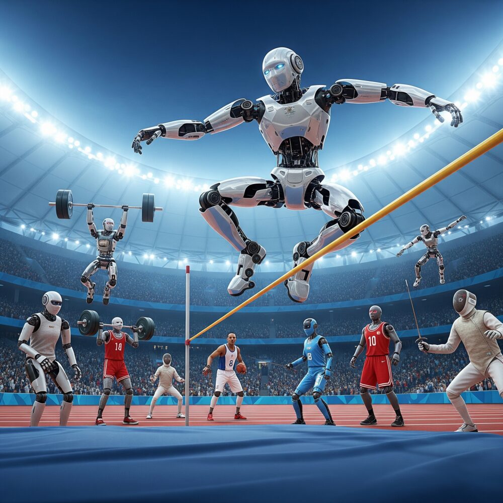 Robots humanoides en Juegos olimpicos